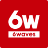 6waves ロゴ画像